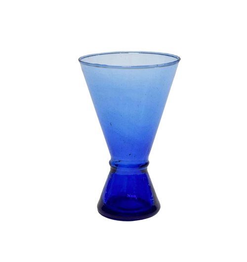 BELDI wine glass blue