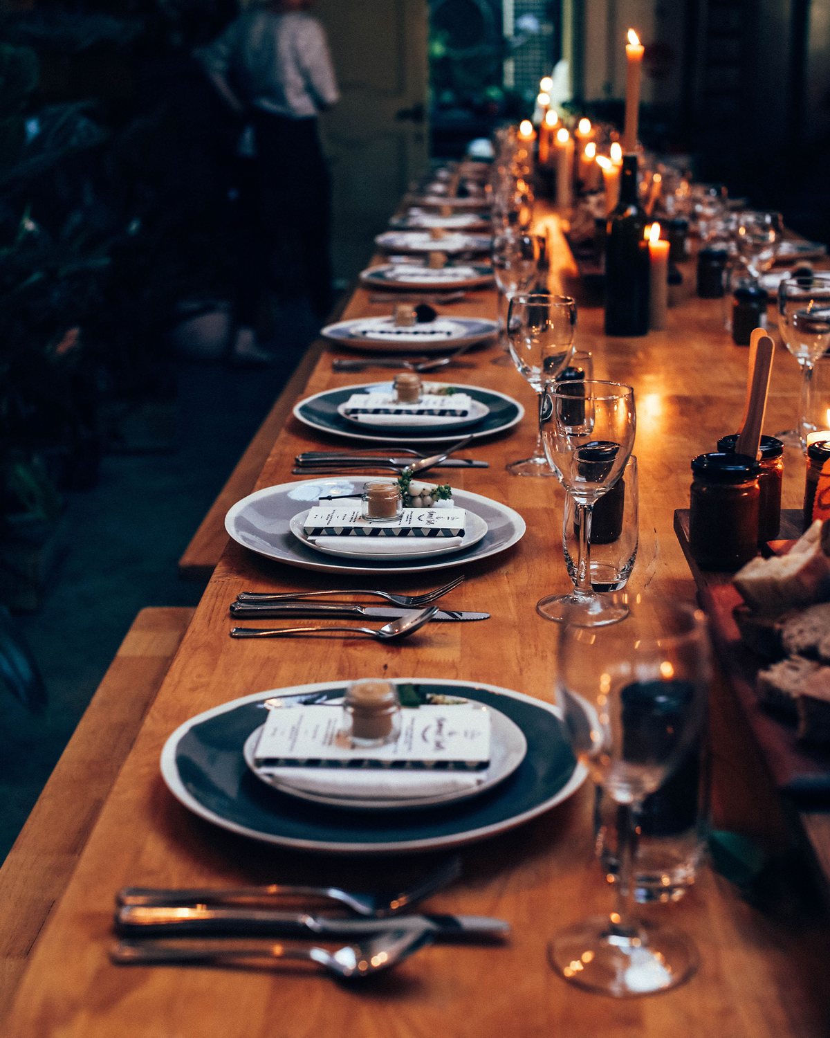 The Long Table — setup